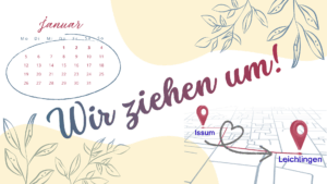 Banner für eine Umzugsankündigung des BVPEH