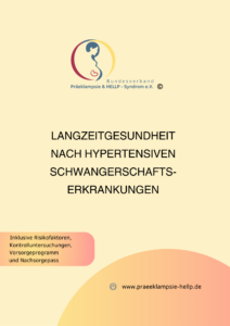 Broschüre über Langzeitgesundheit nach hypertensiven Schwangerschaftserkrankungen